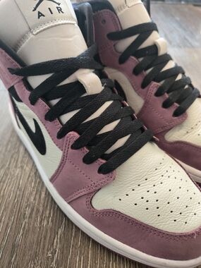 Nike Air Jordan 1 Mid SE Mulberry Black DC7267-500 Women's  Size 8